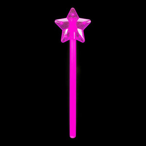 Glow Stick With Star 13in