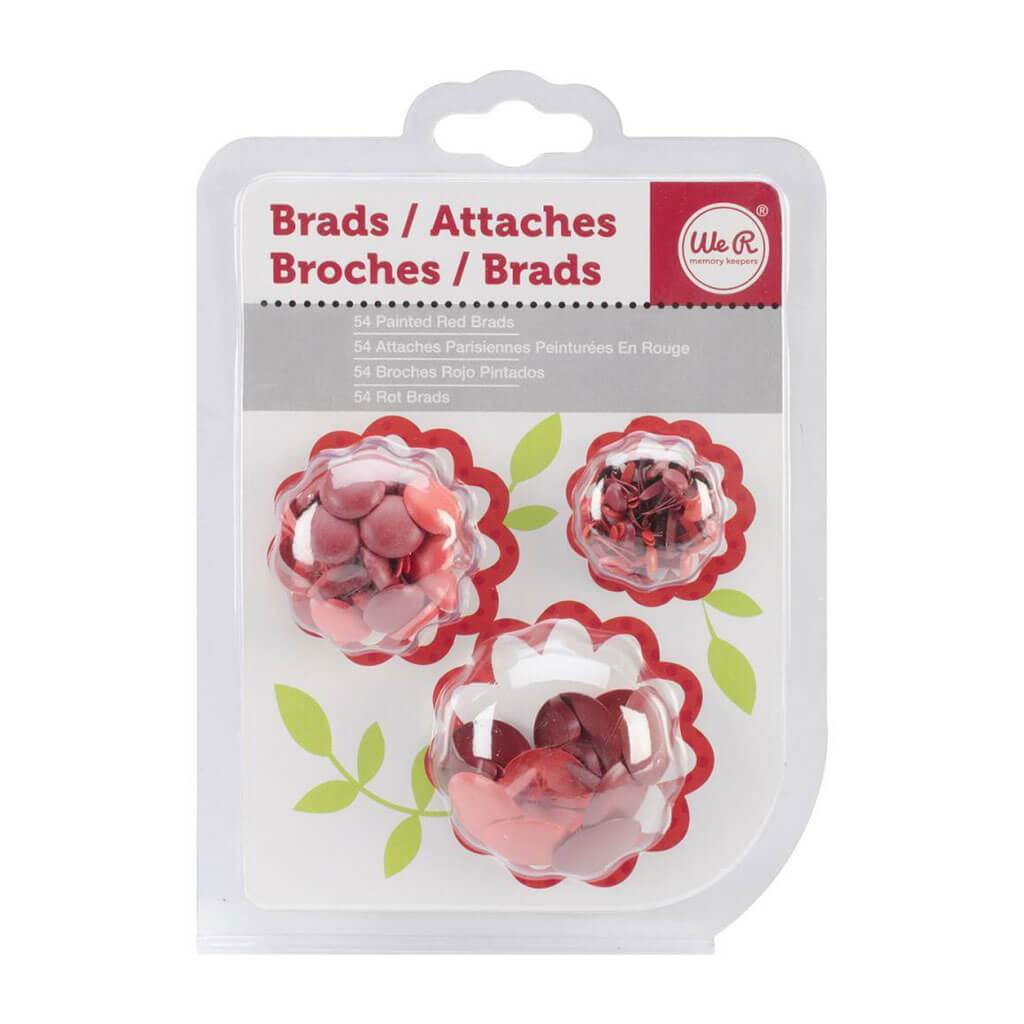 We R Memory Keepers 54pcs Orange Brads