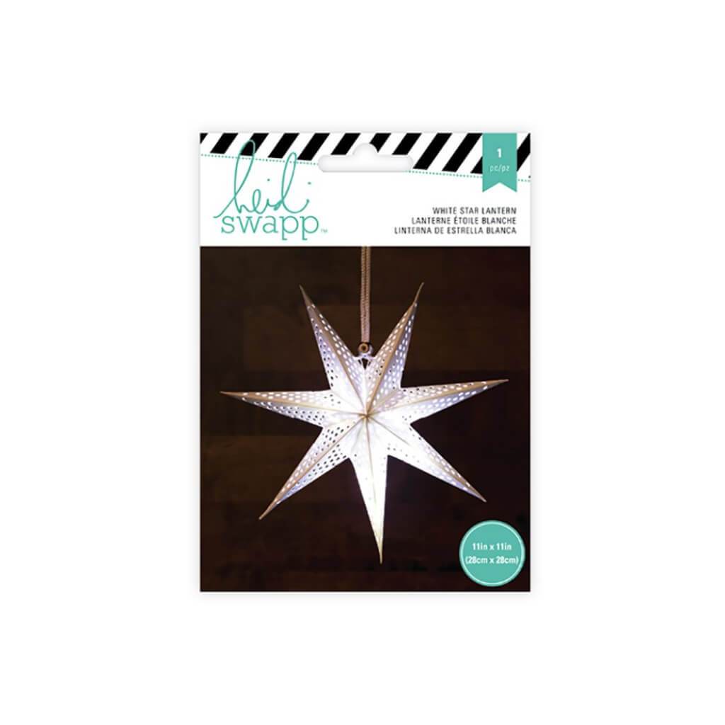 Heidi Swapp 11-inch 7-Point Foil Star Paper Lantern