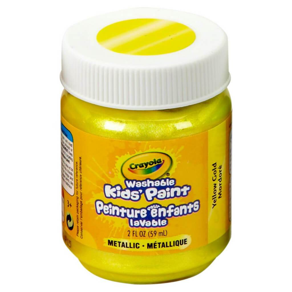 Crayola Washable Mettalic Classic Kids Paint