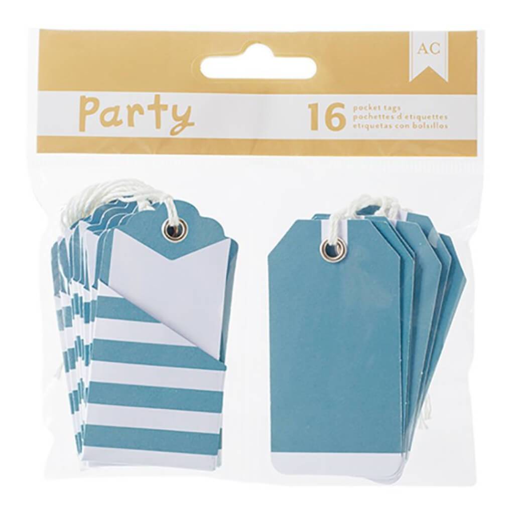 DIY PARTY TAG PACK 16 PIECES