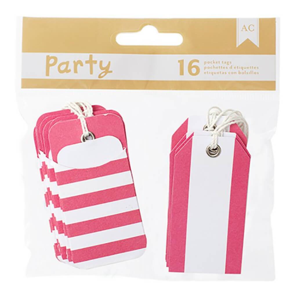 DIY PARTY TAG PACK 16 PIECES