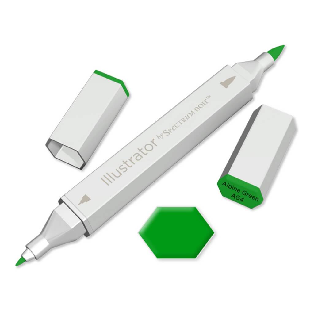 Alcohol Based Ink Marker Spectrum Noir Illustrator