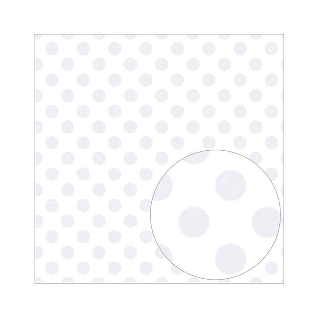 Bazzill Acetate Printed Dots 12in x 12in