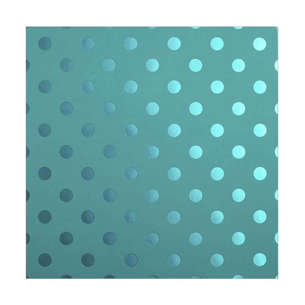 Bazzill Foil Dot Tone On Tone Cardstock Paper 12in x 12in