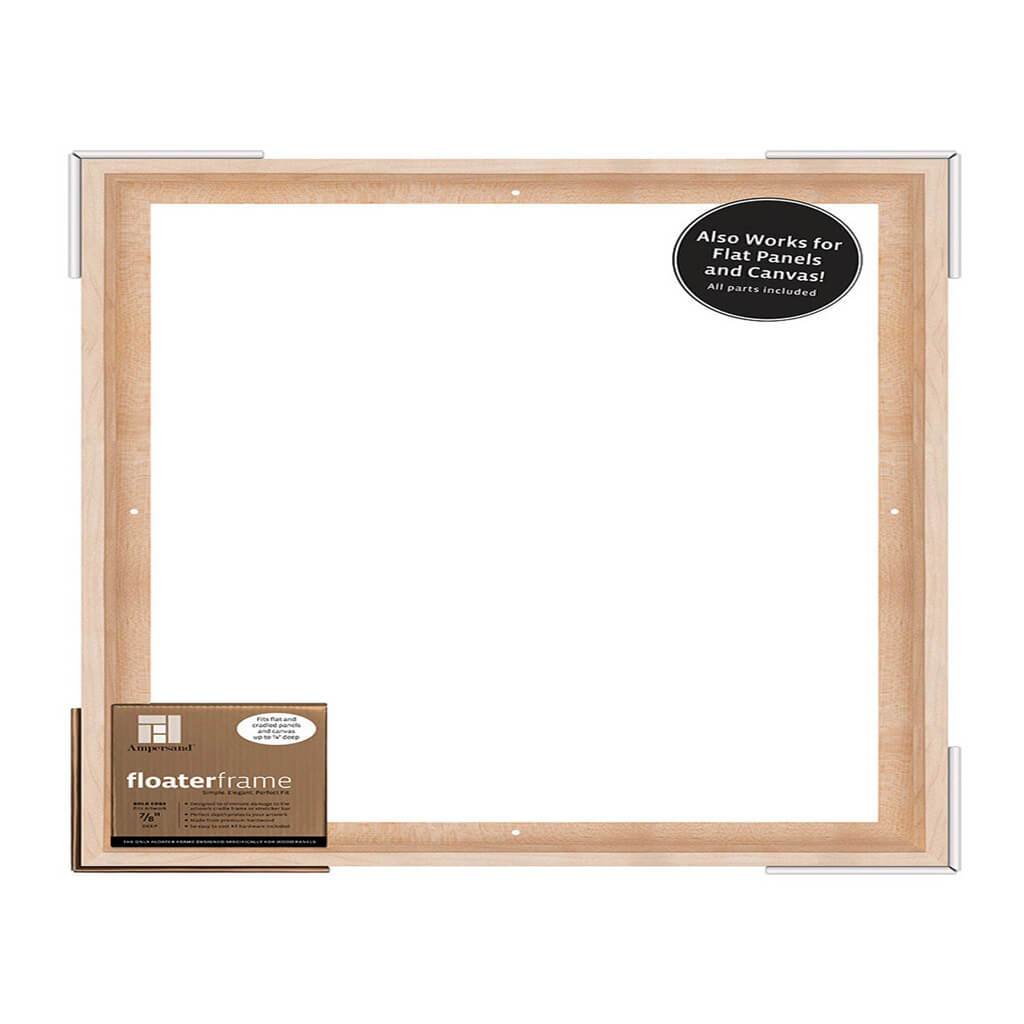 Floaterframes Bold Edge (3/8" Face) 1-7/8" Frame Profile for 7/8" Deep Artwork