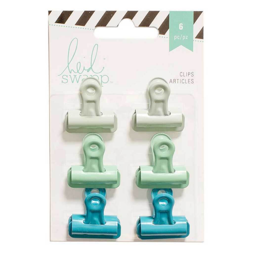 Heidi Swapp 1 Inch Bulldog Clips 6pcs/pk