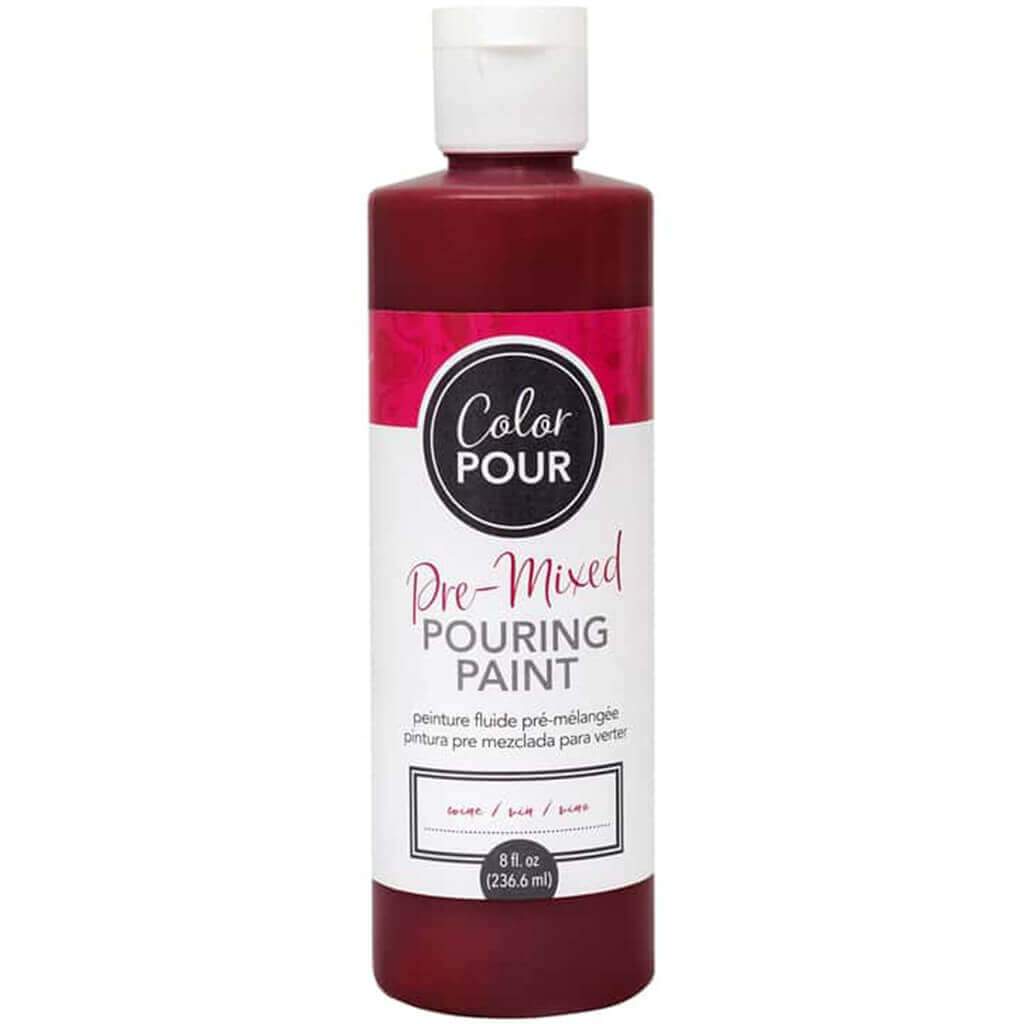Color Pour Pre-Mixed Pouring Paint 8oz