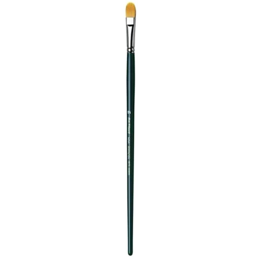 Nova Synthetic Long Handle Brushes, Filbert Shape