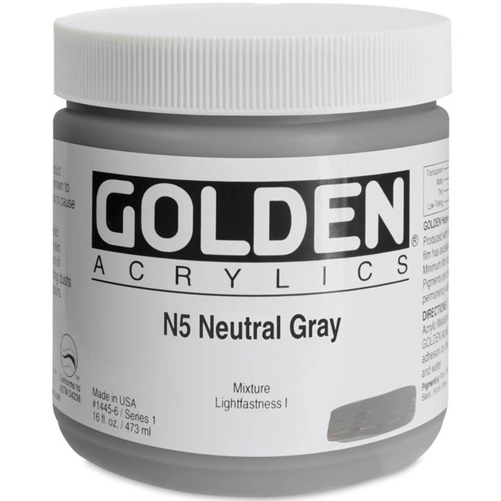 Golden Heavy Body Artist Acrylic Paint 16oz