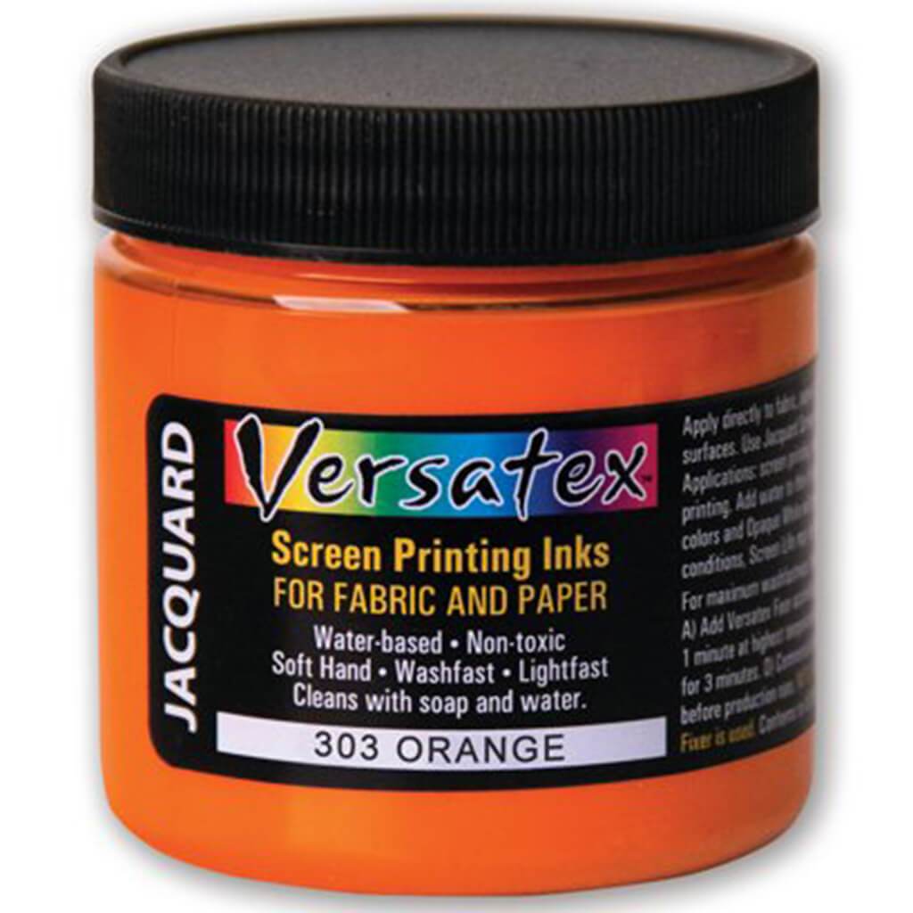 Versatex Screen Printing Ink 4oz – Vibrant Fabric Ink for Artists