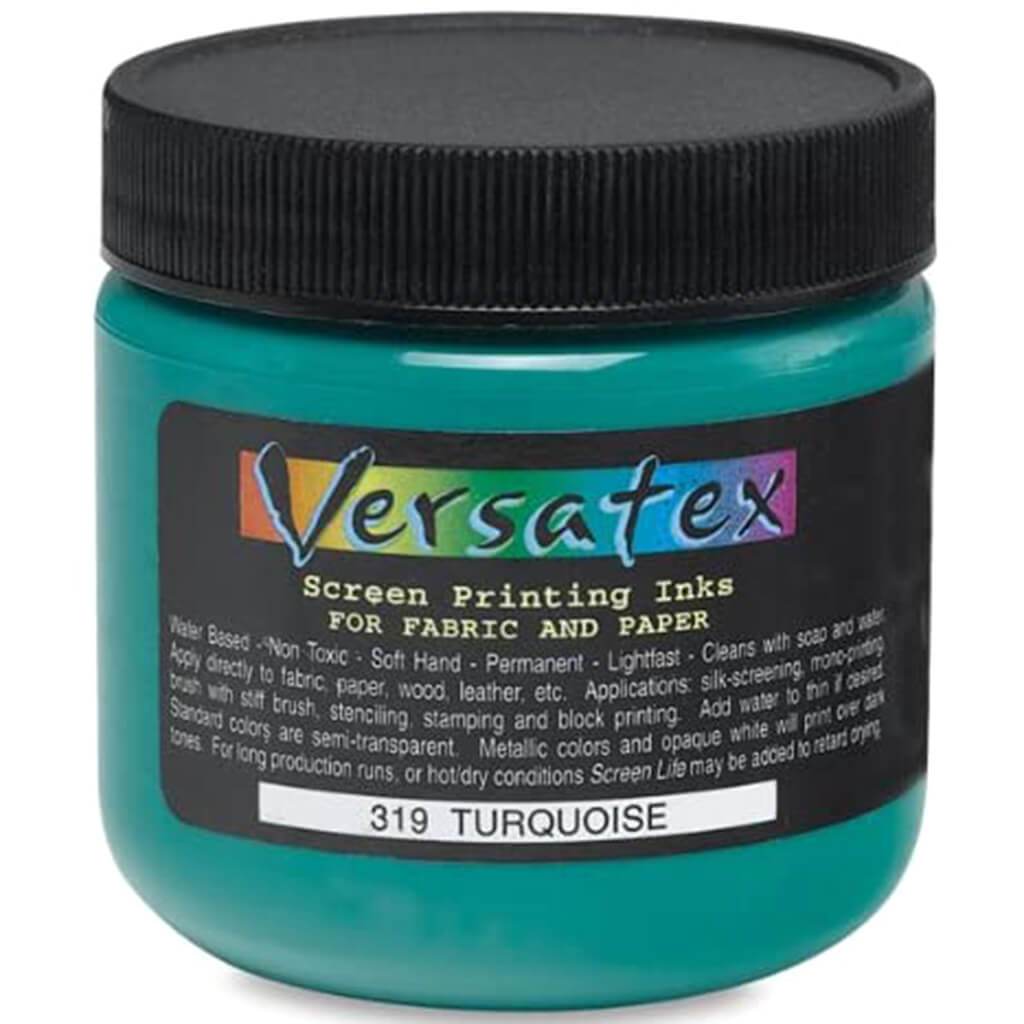 Versatex Screen Printing Ink 4oz – Vibrant Fabric Ink for Artists