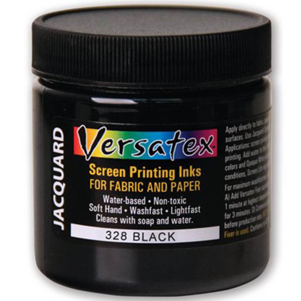 Versatex Screen Printing Ink 4oz – Vibrant Fabric Ink for Artists