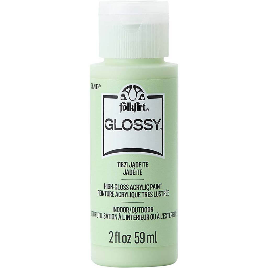 Folkart Glossy Acrylic Paint, 2oz