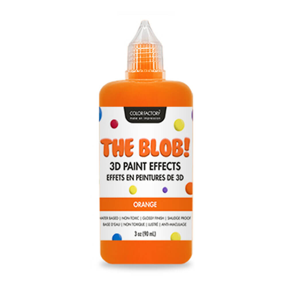 Color Factory: The Blob 3D Droplet Paint 3oz Primary