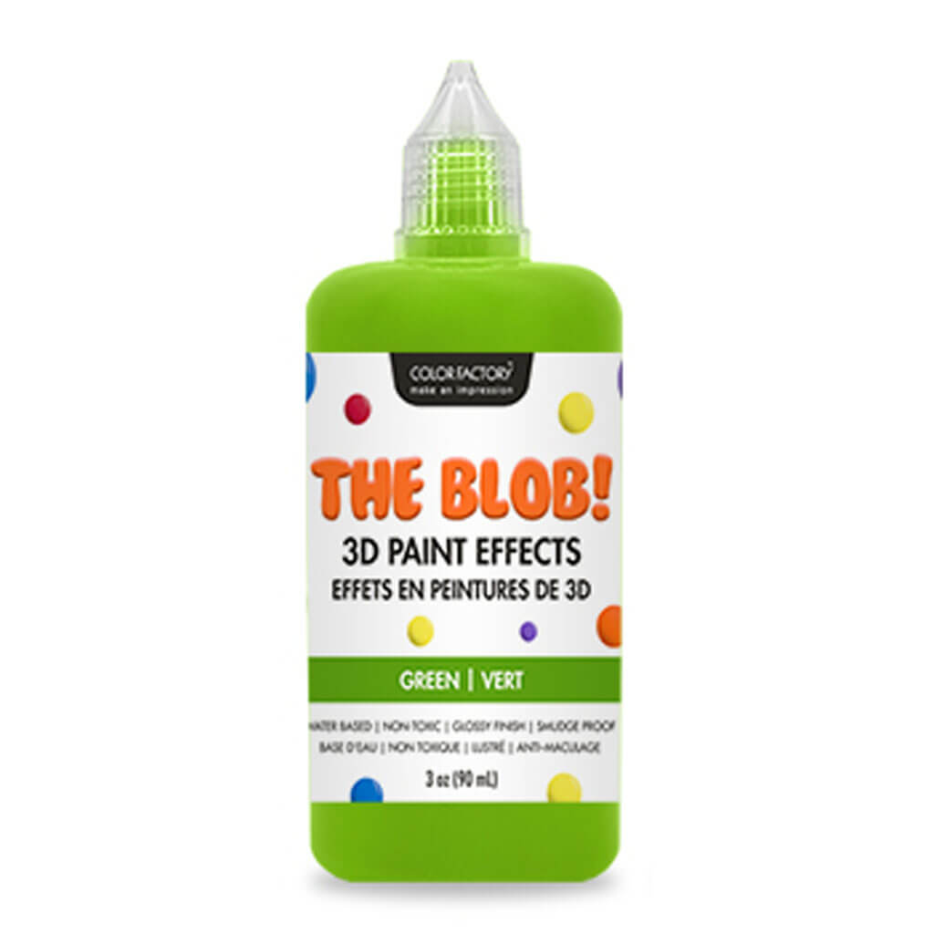 Color Factory: The Blob 3D Droplet Paint 3oz Primary