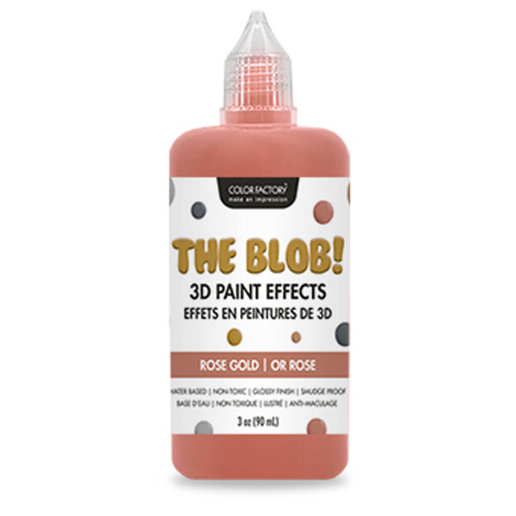 Color Factory: The Blob 3D Droplet Paint 3oz Metallic