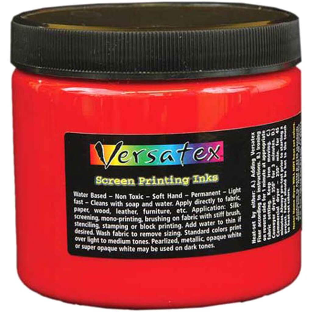 Versatex Screen Printing Ink 16oz Red