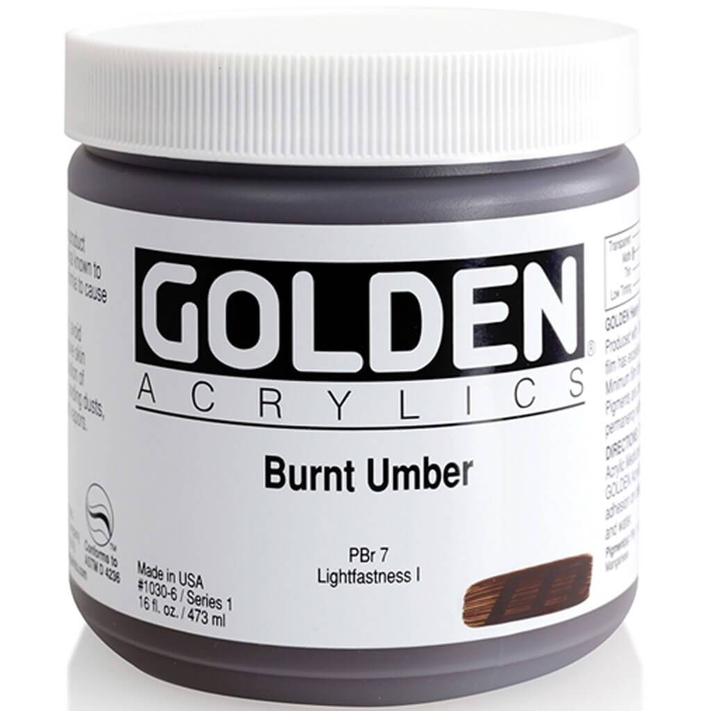 Golden Heavy Body Artist Acrylic Paint 16oz