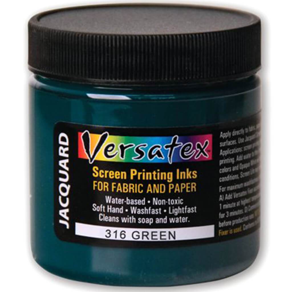 Versatex Screen Printing Ink 4oz – Vibrant Fabric Ink for Artists