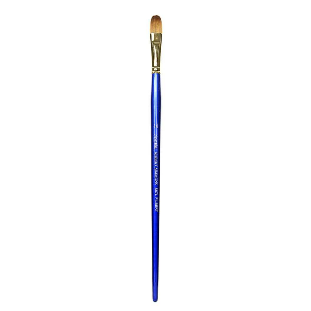 Sapphire Filberts Brushes Long Handle Series 67