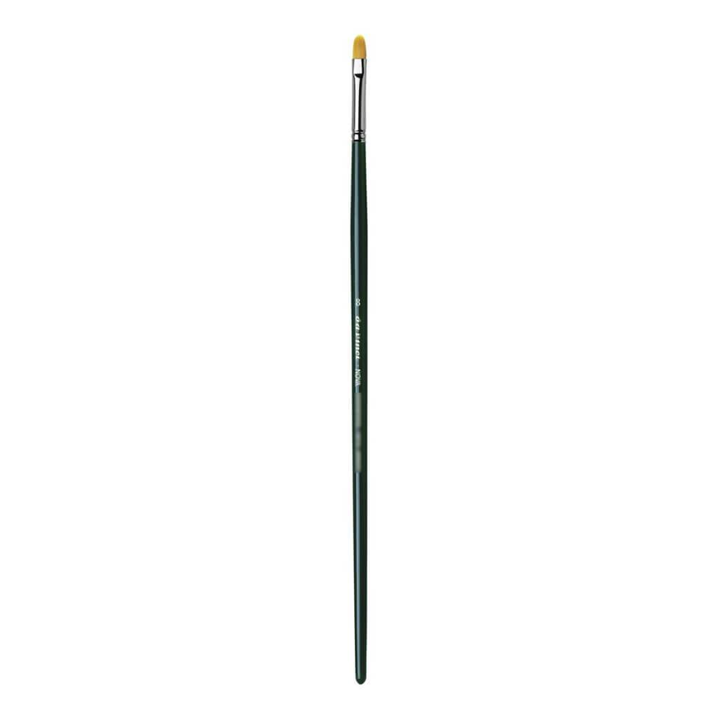 Nova Synthetic Long Handle Brushes, Filbert Shape