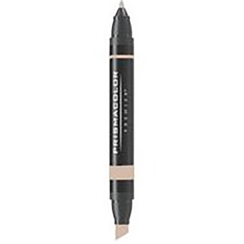 Prismacolor Premier Double-Ended Chisel Fine Markers Light Umber