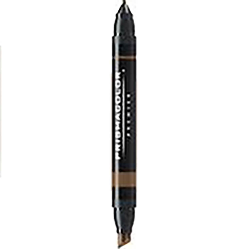 Prismacolor Premier Double-Ended Chisel Fine Markers Light Umber