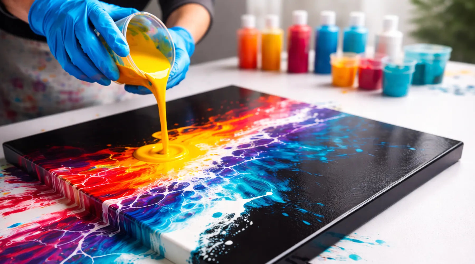 The Beginner’s Guide to Acrylic Pouring | Creative Mind - Creative Minds