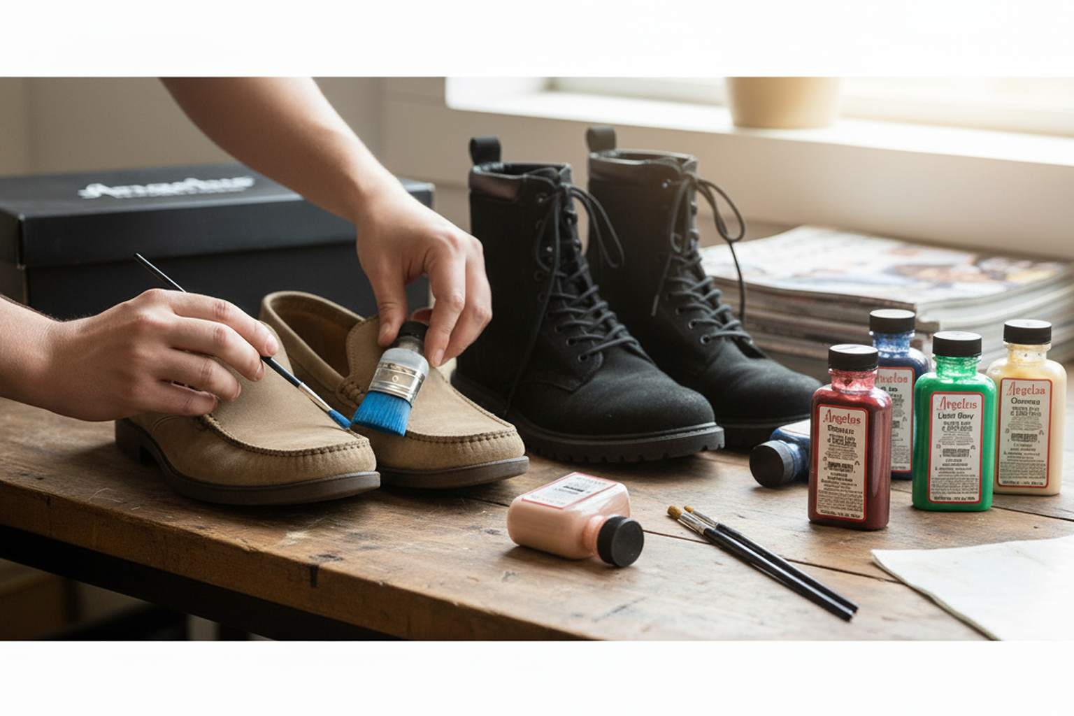 👟 Revive Your Old Shoes: A Complete Suede Restoration Guide with Angelus Dyes
