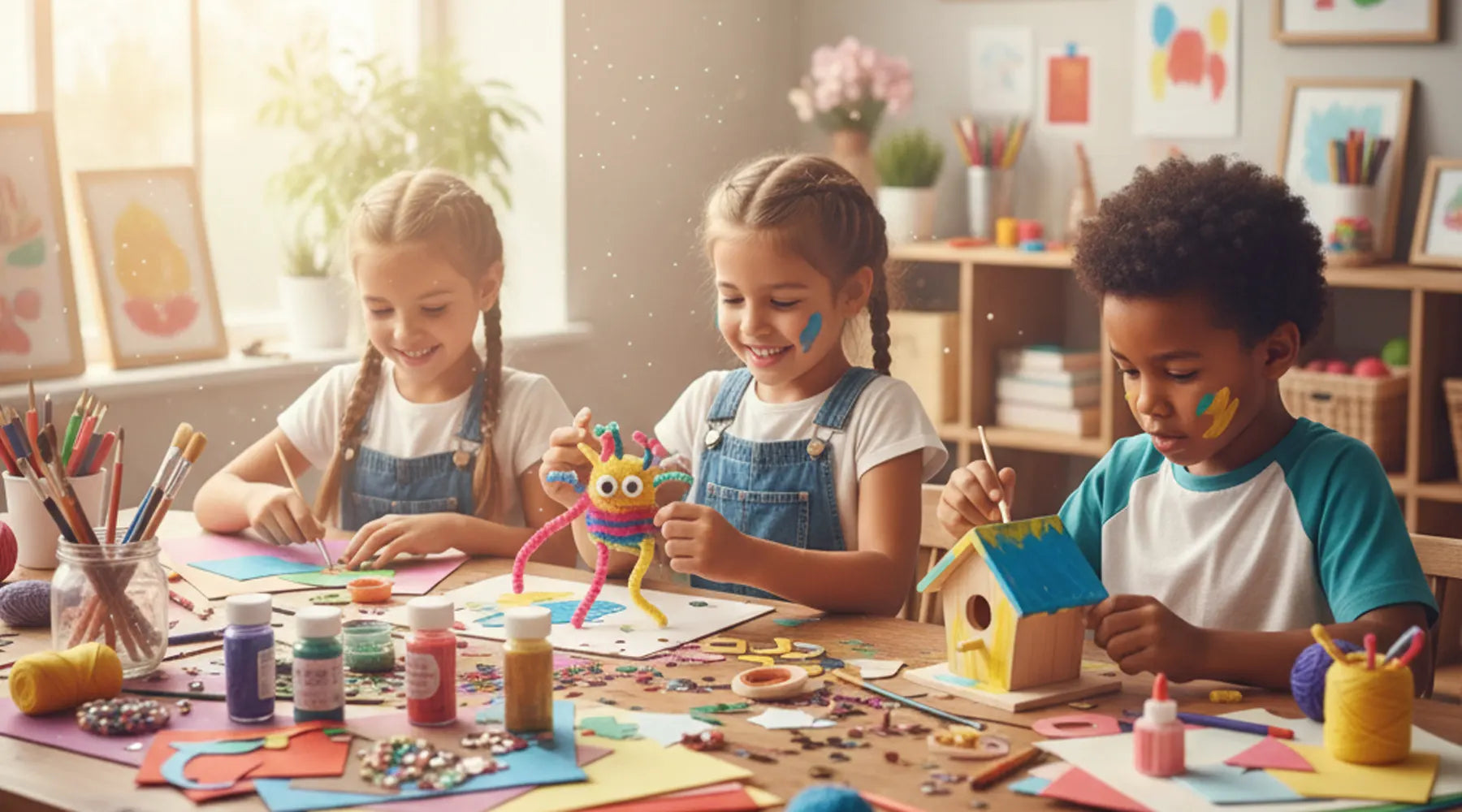 Fun & Easy Crafts to Keep Kids Creative at Home