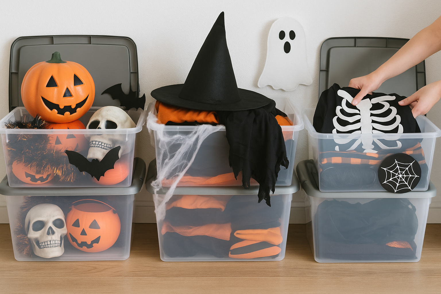 🎃 How to Store Your Halloween Decorations and Costumes for Next Year