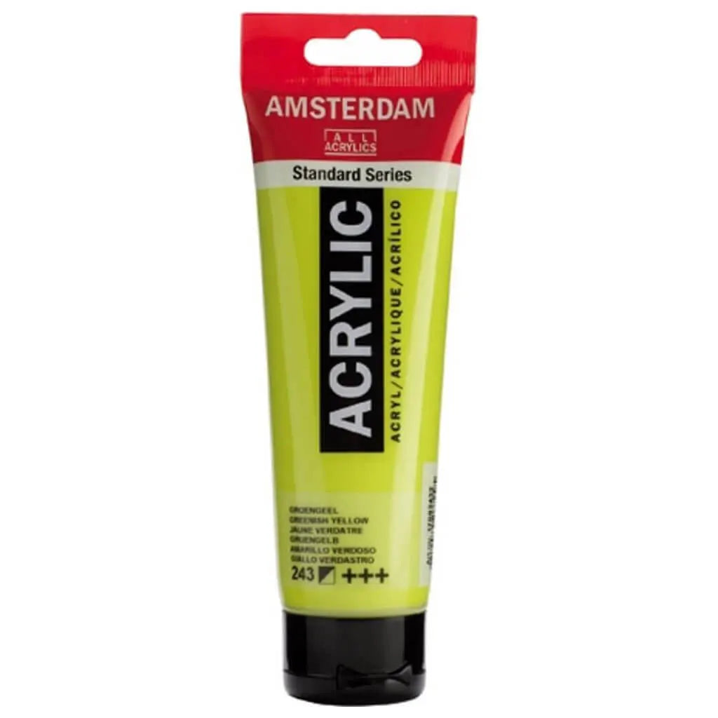 Amsterdam Standard Acrylic 120ml Greenish Yellow