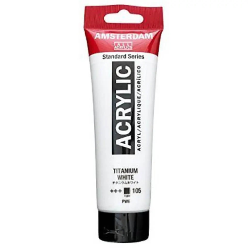 Amsterdam Standard Acrylic 120ml Titanium White
