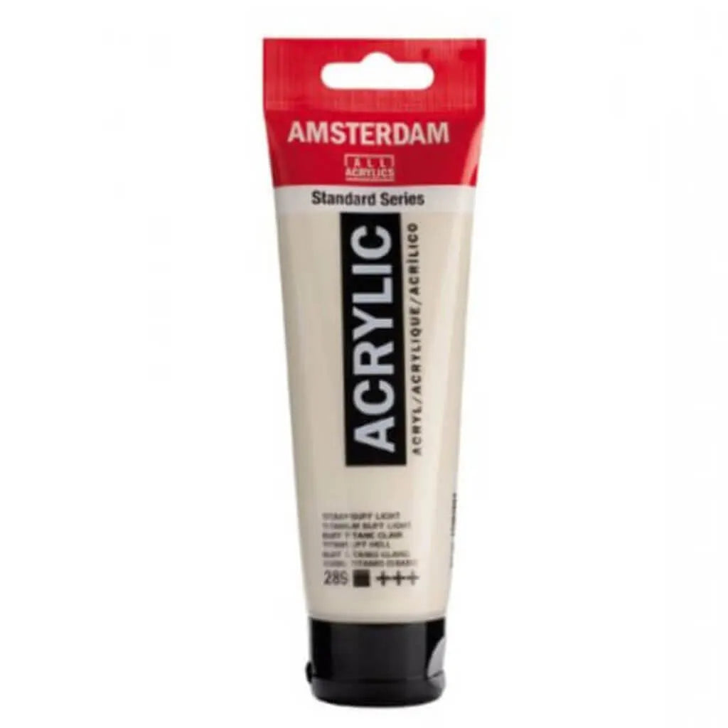 Amsterdam Standard Acrylic 120ml Titanium Buff Light