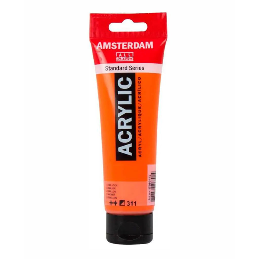 Amsterdam Standard Acrylic 120ml Vermilion