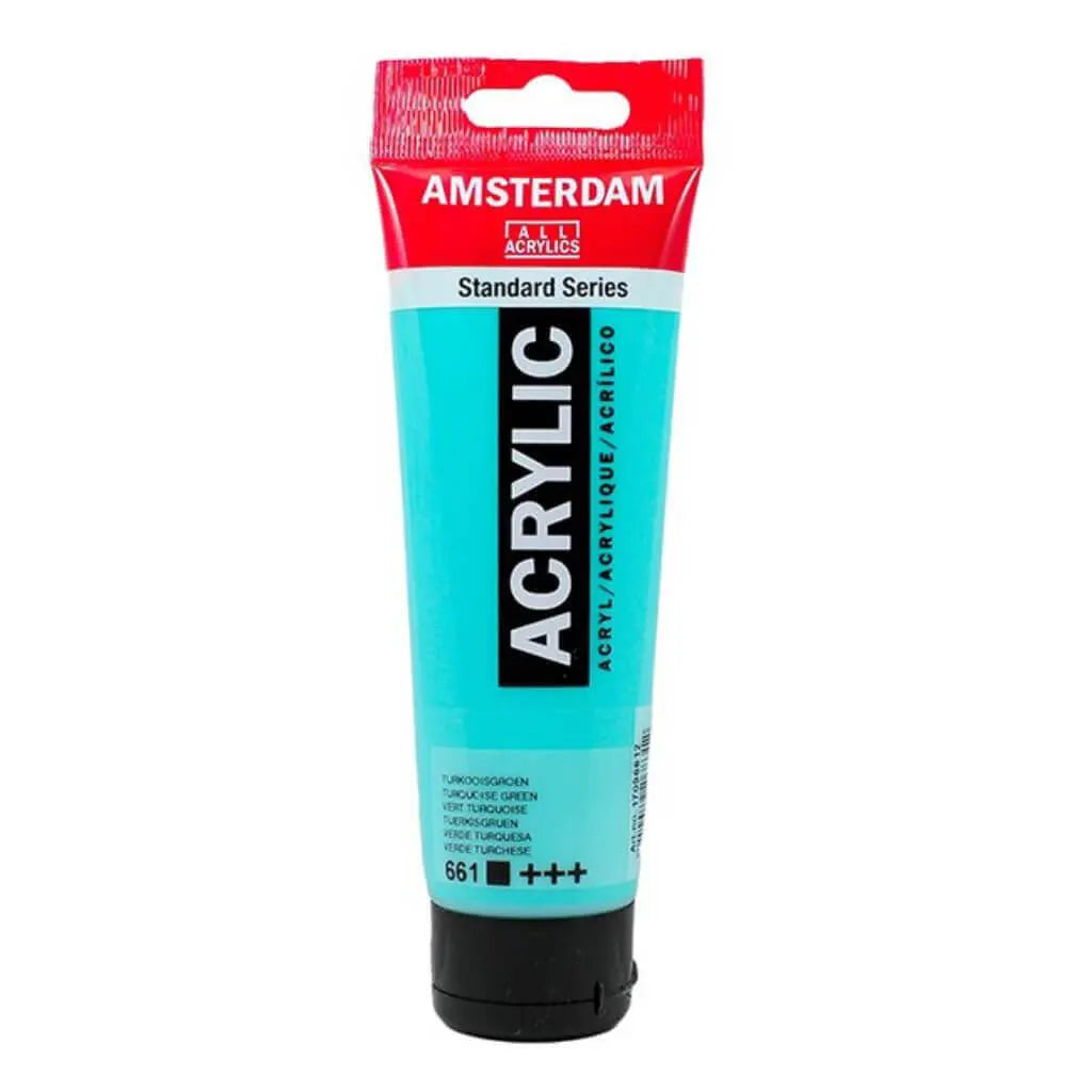 Amsterdam Standard Acrylic 120ml Turquoise Green
