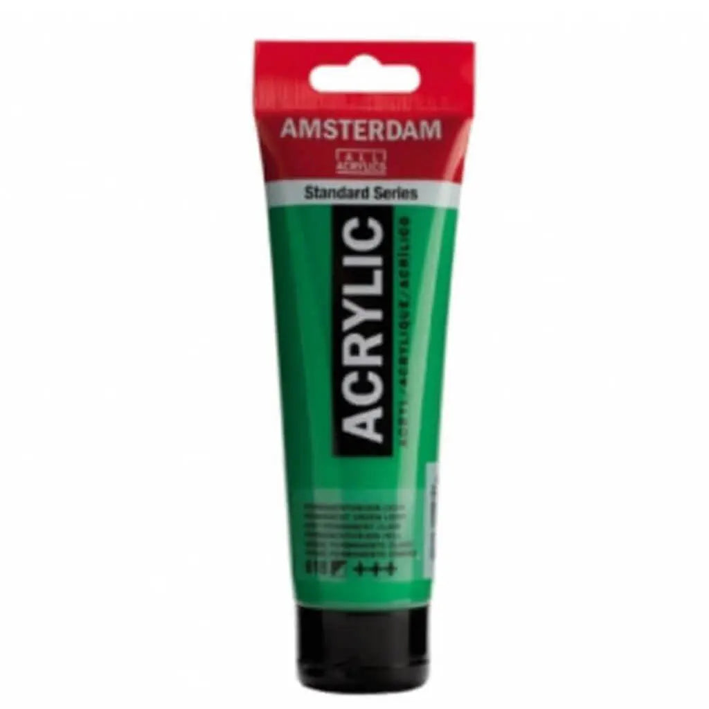 Amsterdam Standard Acrylic 120ml Permanent Green Light