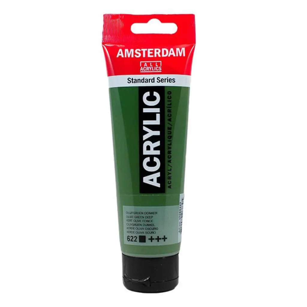 Amsterdam Standard Acrylic 120ml Olive Green Deep