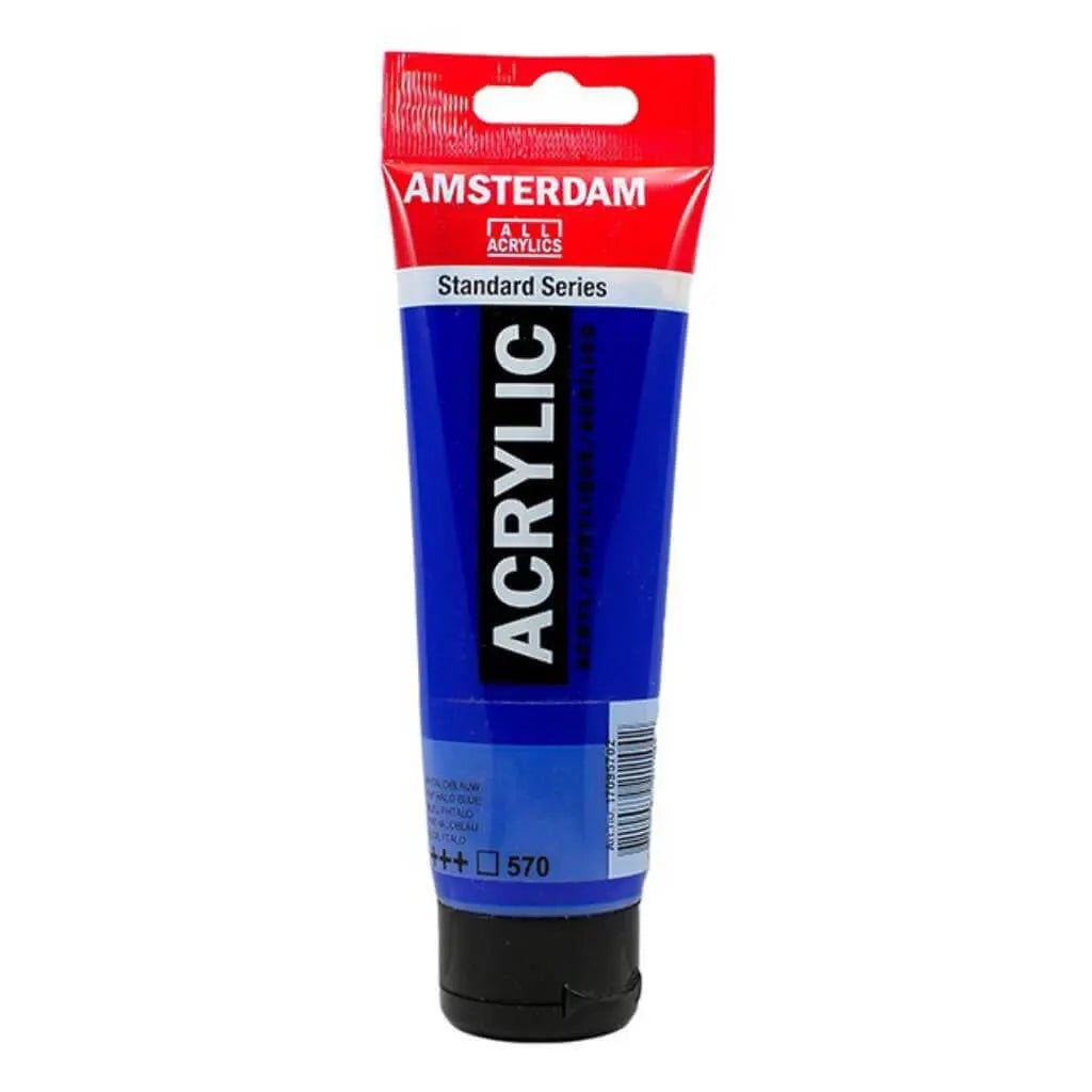 Amsterdam Standard Acrylic 120ml Phthalo Blue