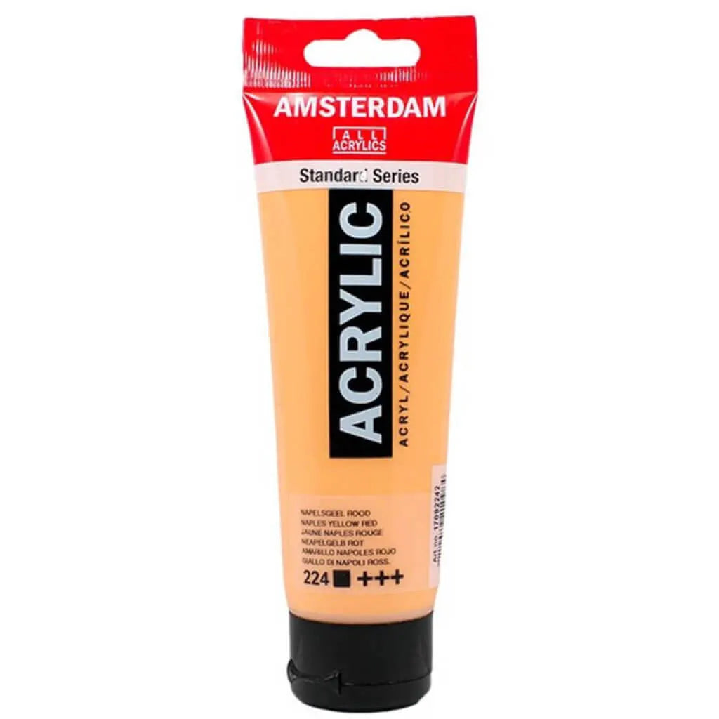 Amsterdam Standard Acrylic 120ml Naples Yellow Red