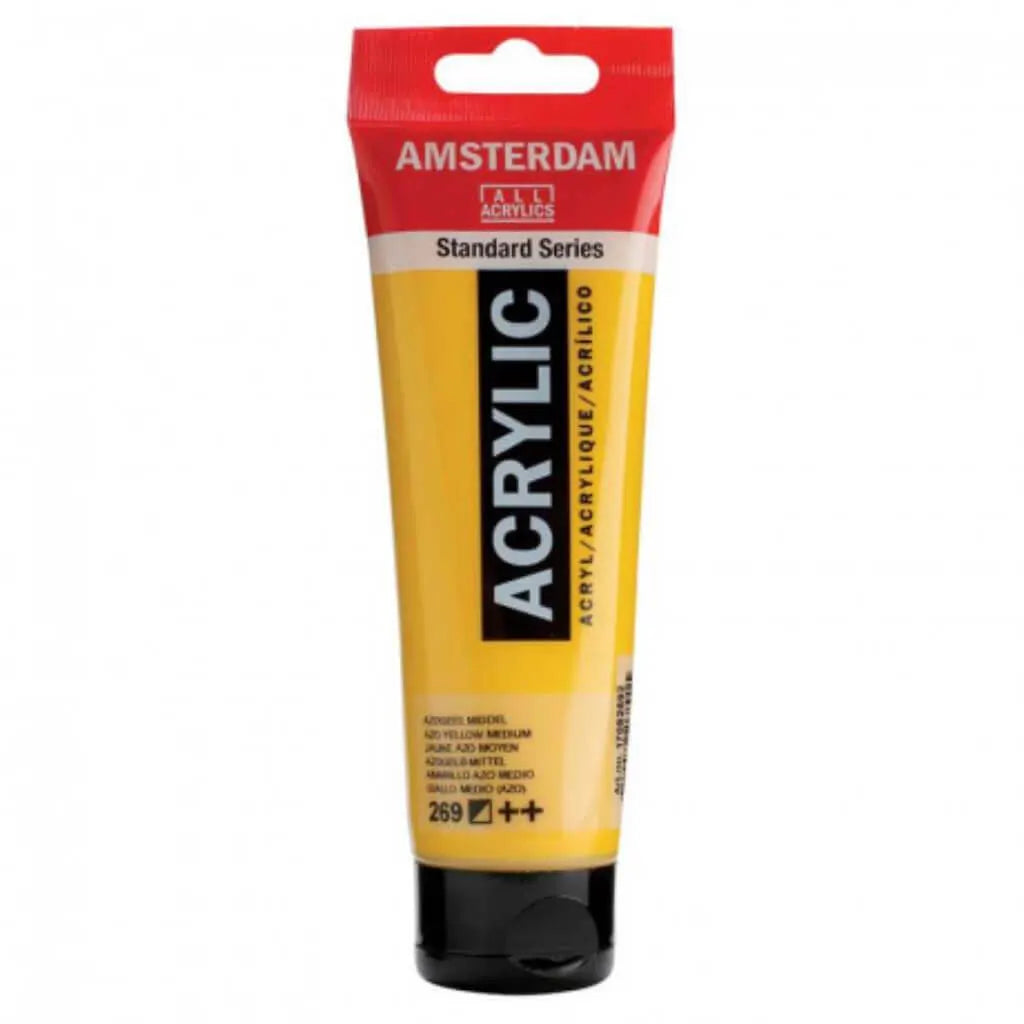 Amsterdam Standard Acrylic 120ml Azo Yellow Medium