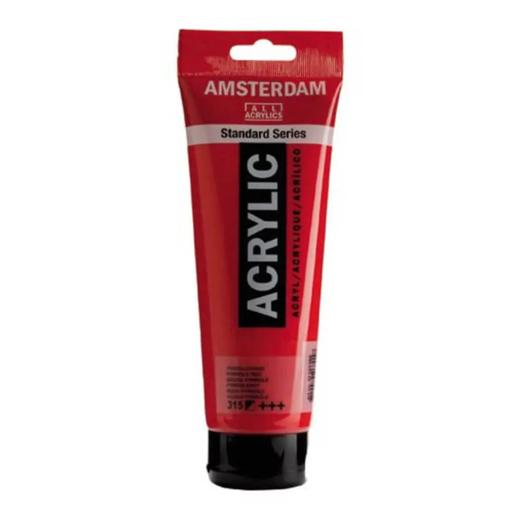Amsterdam Standard Acrylic 120ml Pyrrole Red