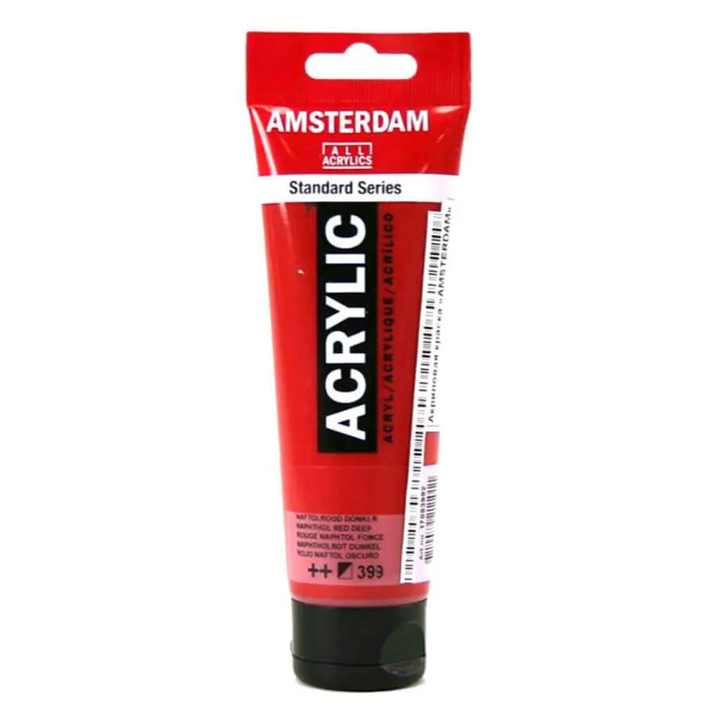Amsterdam Standard Acrylic 120ml Naphthol Red Deep