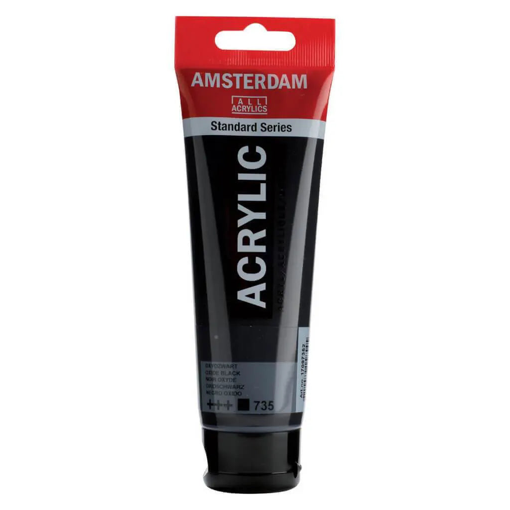Amsterdam Standard Acrylic 120ml Oxide Black