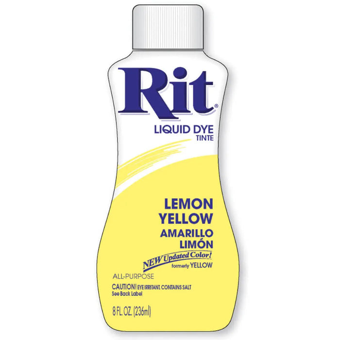 Rit Liquid Dye 8oz Lemon Yellow