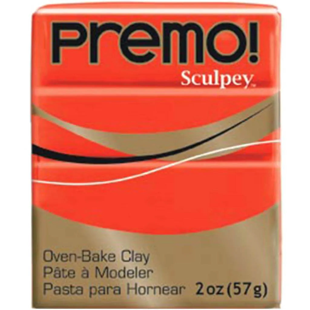 Premo Clay Cadmium Red, 2oz