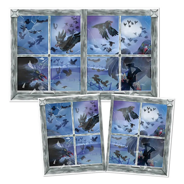 Bird Attack Insta-View, 3ft-4in x 5ft-4in