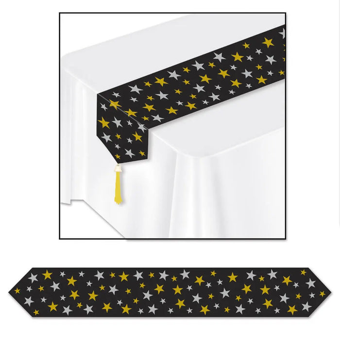 Printed Stars Table Runner