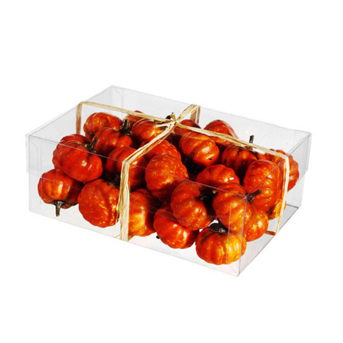 Assorted Pumpkin In Box, 2.5in H, 5in W, 7in L